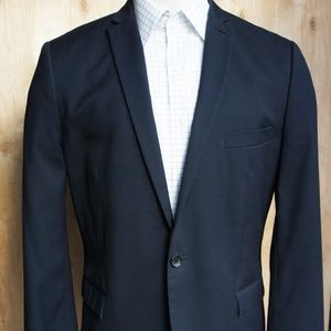 Topman Skinny Fit One Button Blazer